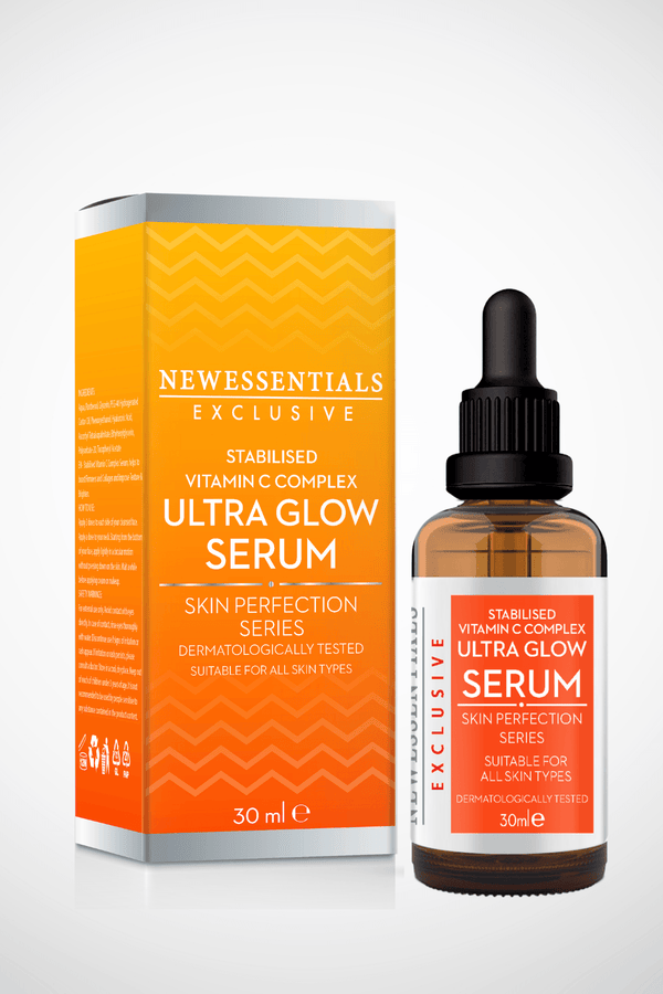New Essentials Vitamin C Ultra Glow 30 ml – Brightening and Anti-Blemish - Lujain Beauty