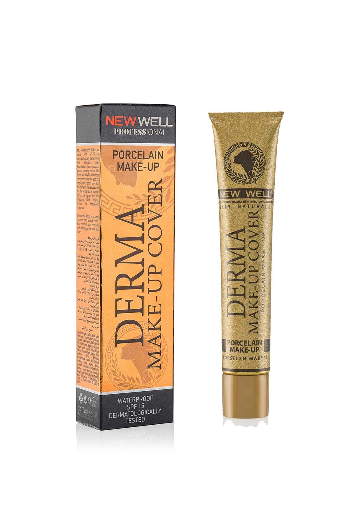 New Well Derma Make-Up Cover Foundation - Bronze - Lujain Beauty
