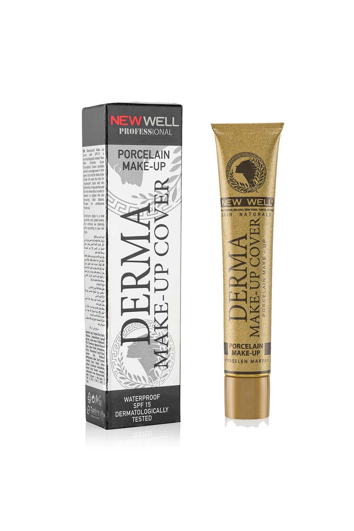 New Well Derma Make-Up Cover Foundation - Silver - Lujain Beauty