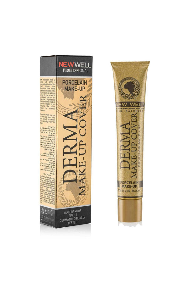 New Well Derma Make-Up Cover Foundation - Copper - Lujain Beauty
