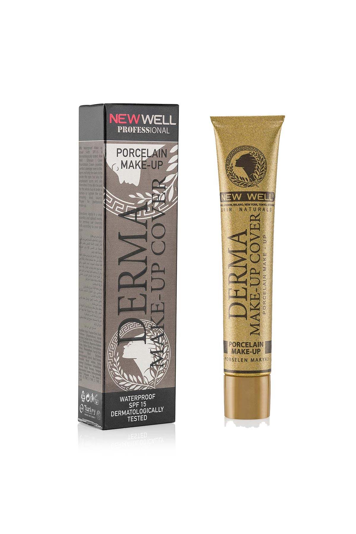 New Well Derma Make-Up Cover Foundation - Platinium - Lujain Beauty