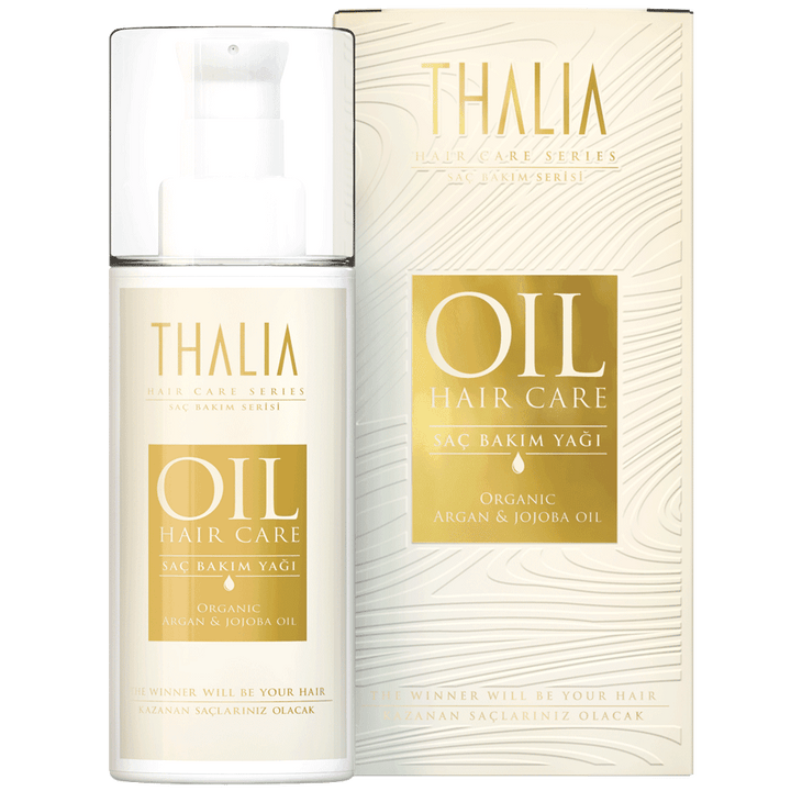 Nourishing & Repairing Organic Argan & Jojoba Hair Care Oil - 75 ml | Thalia - Lujain Beauty