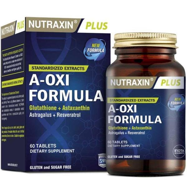 Nutraxin Plus A-Oxi Formula Dietary Supplement - 60 Tablets - Lujain Beauty