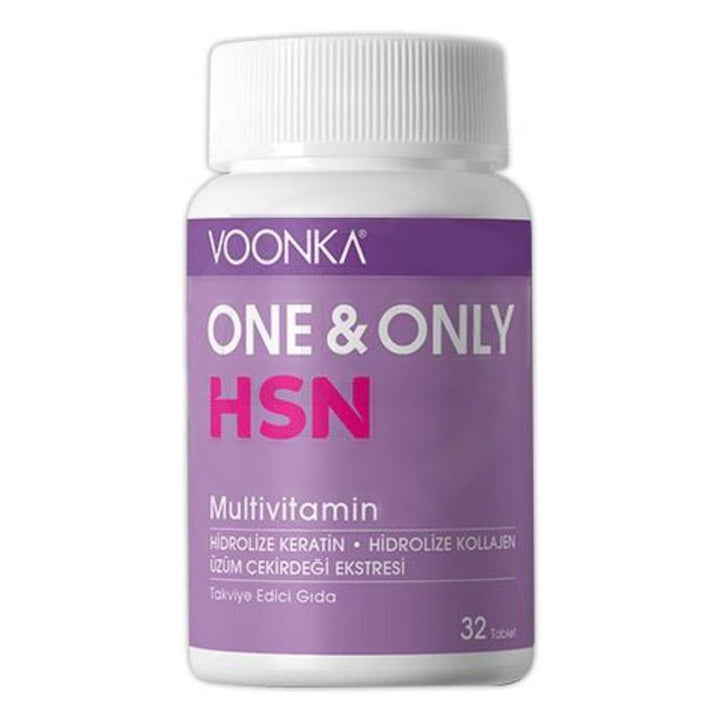 One And Only HSN Multivitamin 32 Tablet Voonka - Lujain Beauty