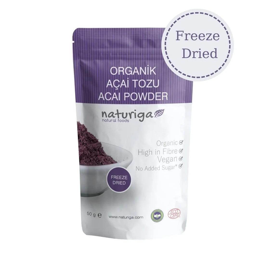 Organic Acai Powder (50g) | Naturiga - Lujain Beauty