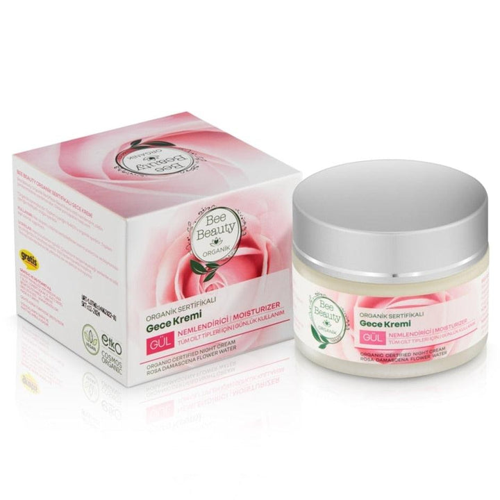 Organic Certified Night Cream 50 ml | Bee Beauty - Lujain Beauty