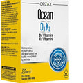 Orzax Ocean Vitamin D3 K2 20 ml Drops / 400 doses - Lujain Beauty