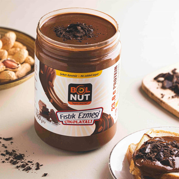 Peanut Butter with Dark Chocolate Sugar-Free 1 Kilo - Lujain Beauty