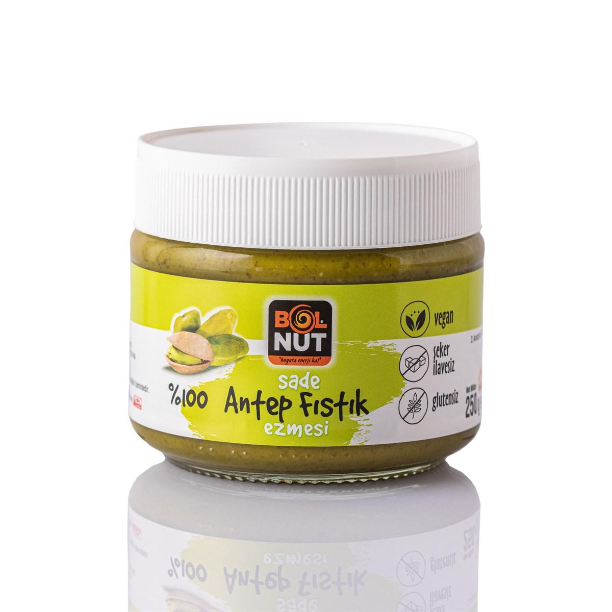 Pistachio Butter 100% No Additives.1st Class Gray Pistachios 250g - Lujain Beauty
