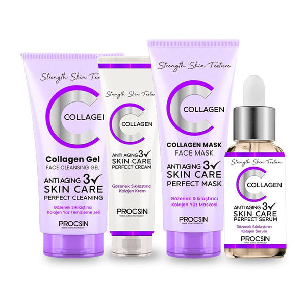 Procsin Collagen Anti-Aging Pore Tightening Care Set - Lujain Beauty