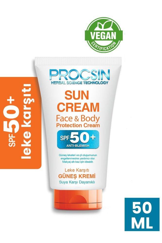 PROCSIN Sunscreen Face & Body SPF50+ 50ML - Lujain Beauty