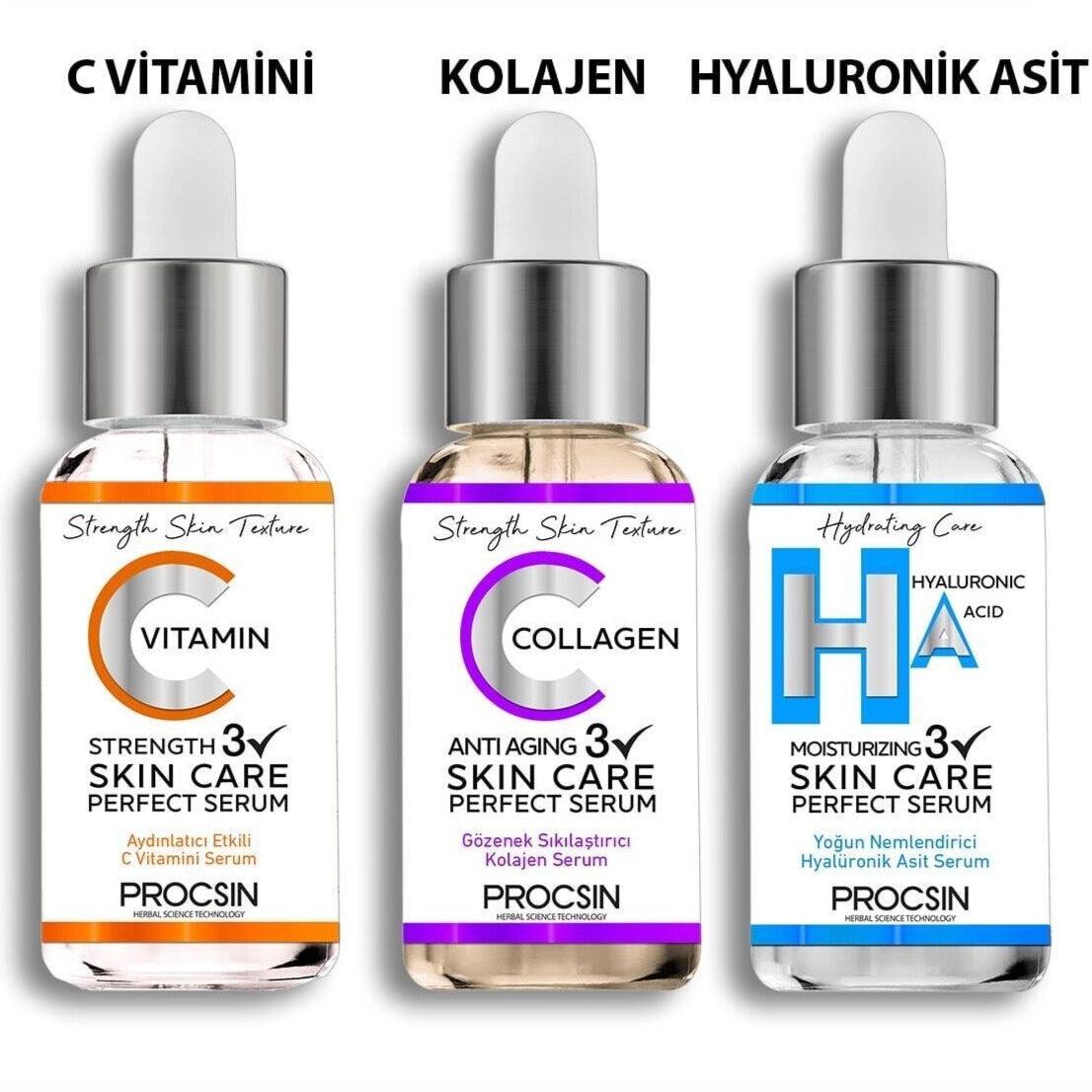 PROCSIN Triple Serum Set 20 ML x3 - Lujain Beauty