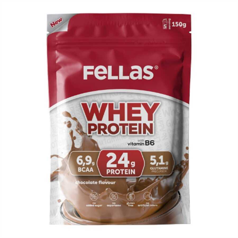 Protein Powder 150g (5 Servings) - Chocolate Flavor | Fellas - Lujain Beauty