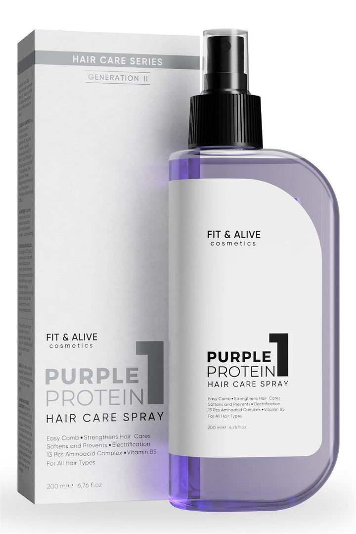 Purple Hair Care Protein Spray | Fitalive - Lujain Beauty