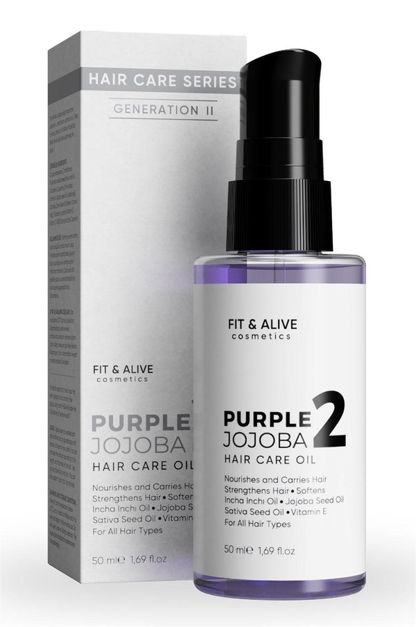 Purple Jojoba Hair Care Oil | Fitalive - Lujain Beauty