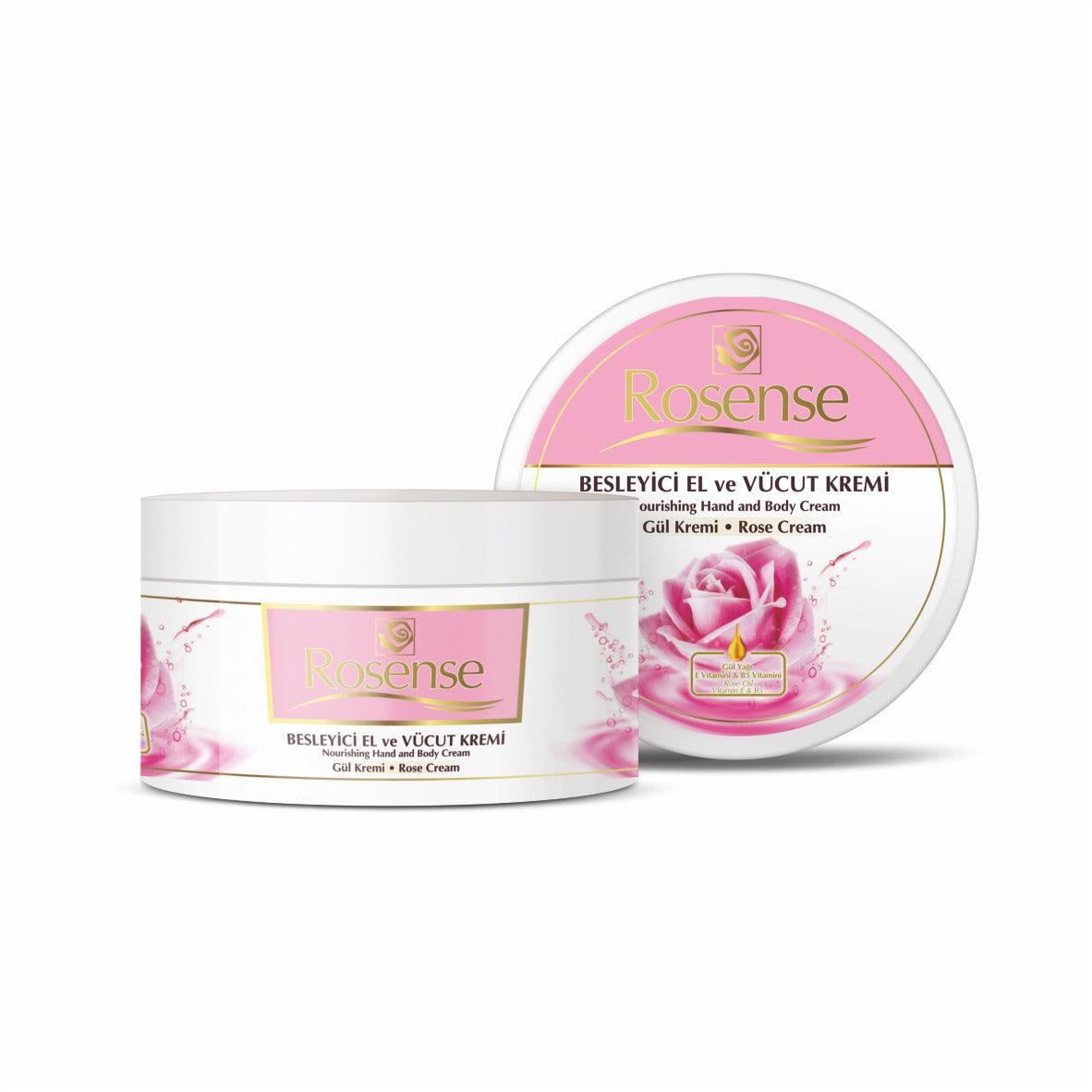 Rosense Rose Jar Hand Cream 250 ml - Lujain Beauty