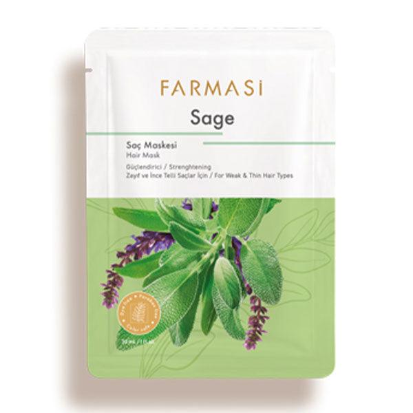 SAGE SACHET HAIR MASK 30 ML | FARMASI - Lujain Beauty