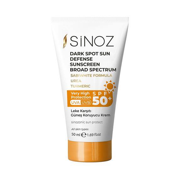 Sinoz Anti Blemish Sunscreen Cream SPF 50+ - Lujain Beauty