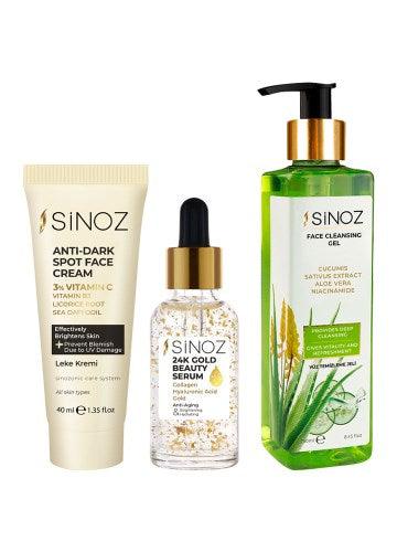 Sinoz Triple Advantage Package For lightening and anti-pigmentation - Lujain Beauty