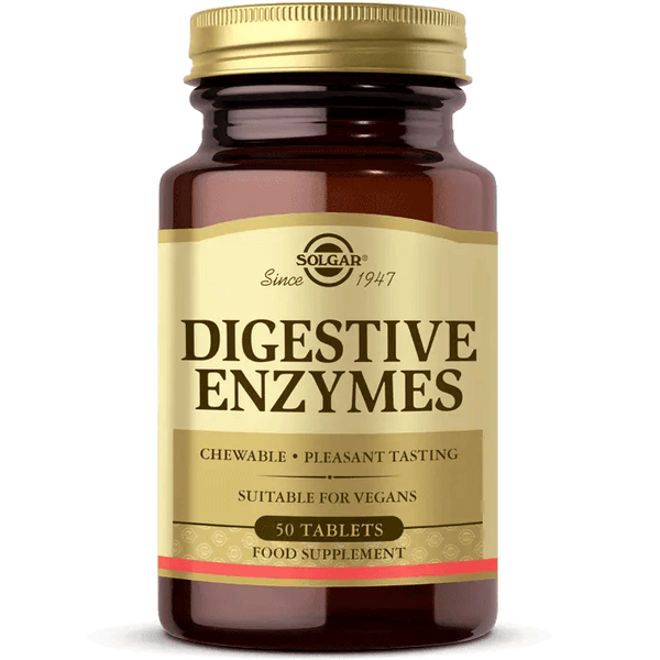 Solgar Digestive Enzymes 144 mg - 50 Tablets - Lujain Beauty