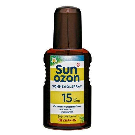 Sunozon Sun Oil Spray SPF 15 For Normal Skin 150 ml - Lujain Beauty