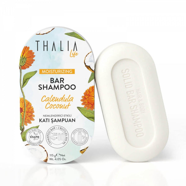 Thalia Moisturizing Organic Solid Shampoo 115 g - Lujain Beauty