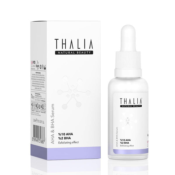 Thalia Revitalizing Skin Tone Leveling Face Peeling Serum 10% AHA + 2% BHA - 30 ml - Lujain Beauty