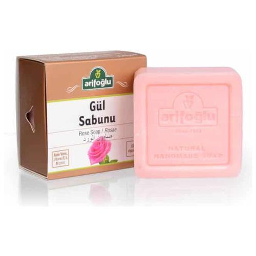 Turkish Rose Soap, Natural - Lujain Beauty