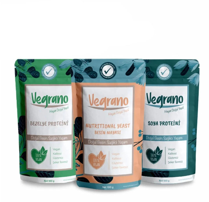 Vegrano Nutritional Yeast + Soy Protein + Pea Protein - Lujain Beauty