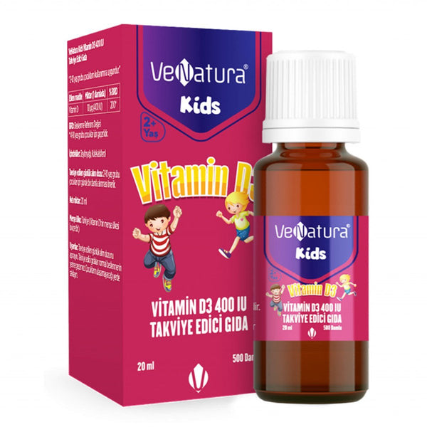 VeNatura Kids Vitamin D3 400 IU 20 ml