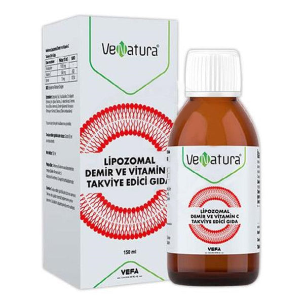 VeNatura Lipozomal Demir Vitamin C 150 ml