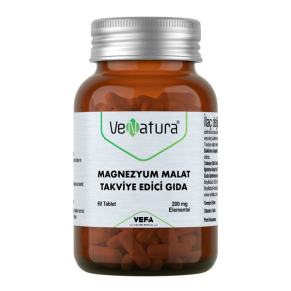 Venatura Magnezyum Malat 60 Tablet