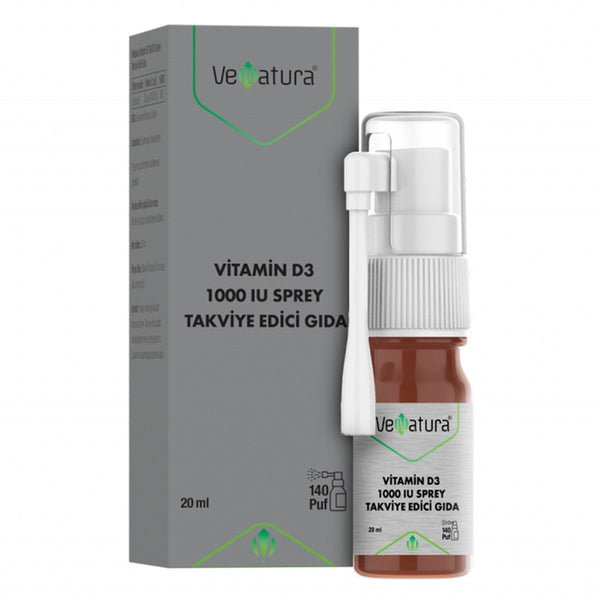 VeNatura Vitamin D3 1000 IU Sprey 20 ml