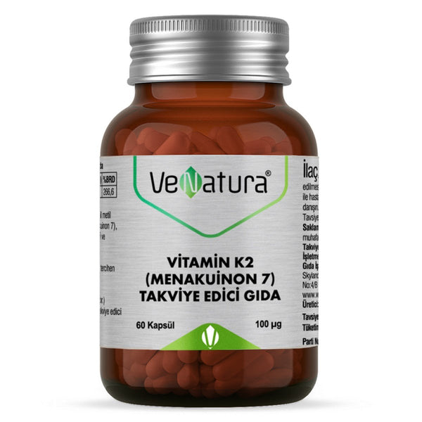 VeNatura Vitamin K2 (Menakuinon 7) 60 Kapsül