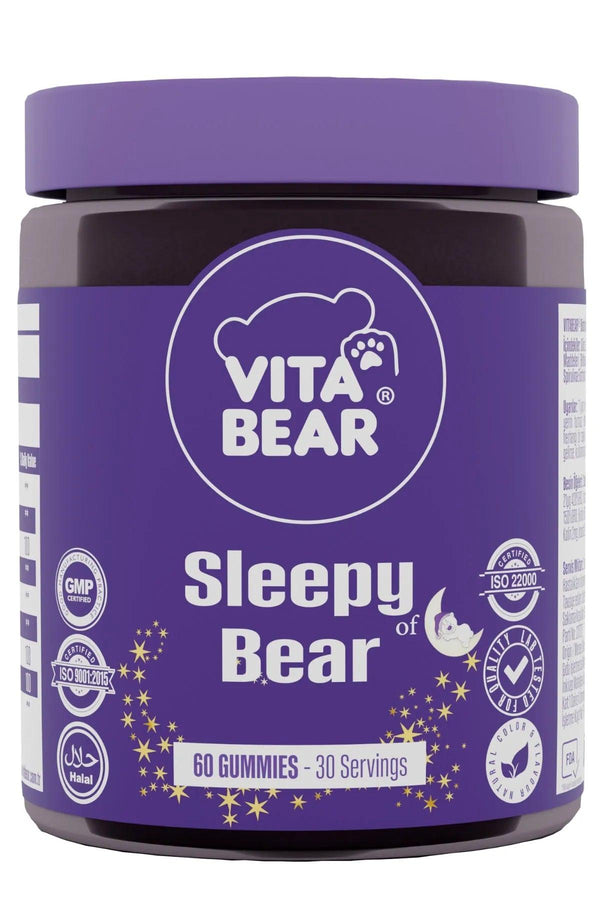 Vita Bear Quality Sleep Gummy Vitamin 60 Pieces - Lujain Beauty