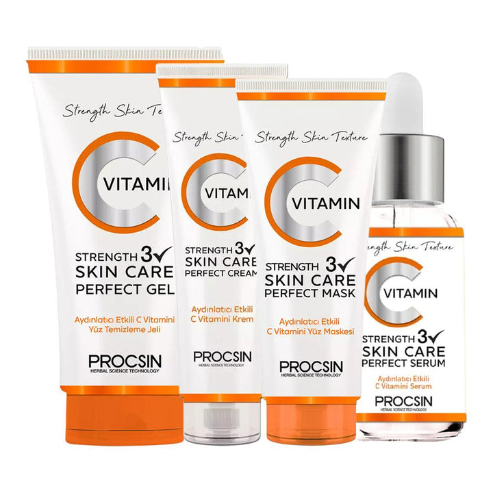Vitamin C Skin Care Set X4 - Lujain Beauty
