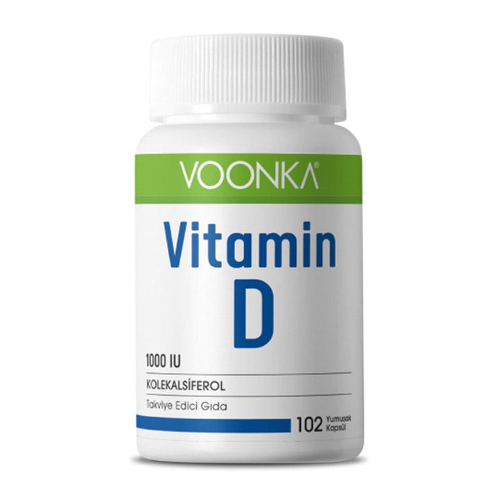 Vitamin D 102 Capsules Voonka - Lujain Beauty