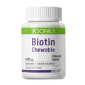 Voonka Biotin 5000 Mcg 62 Chewable Tablet - Lujain Beauty