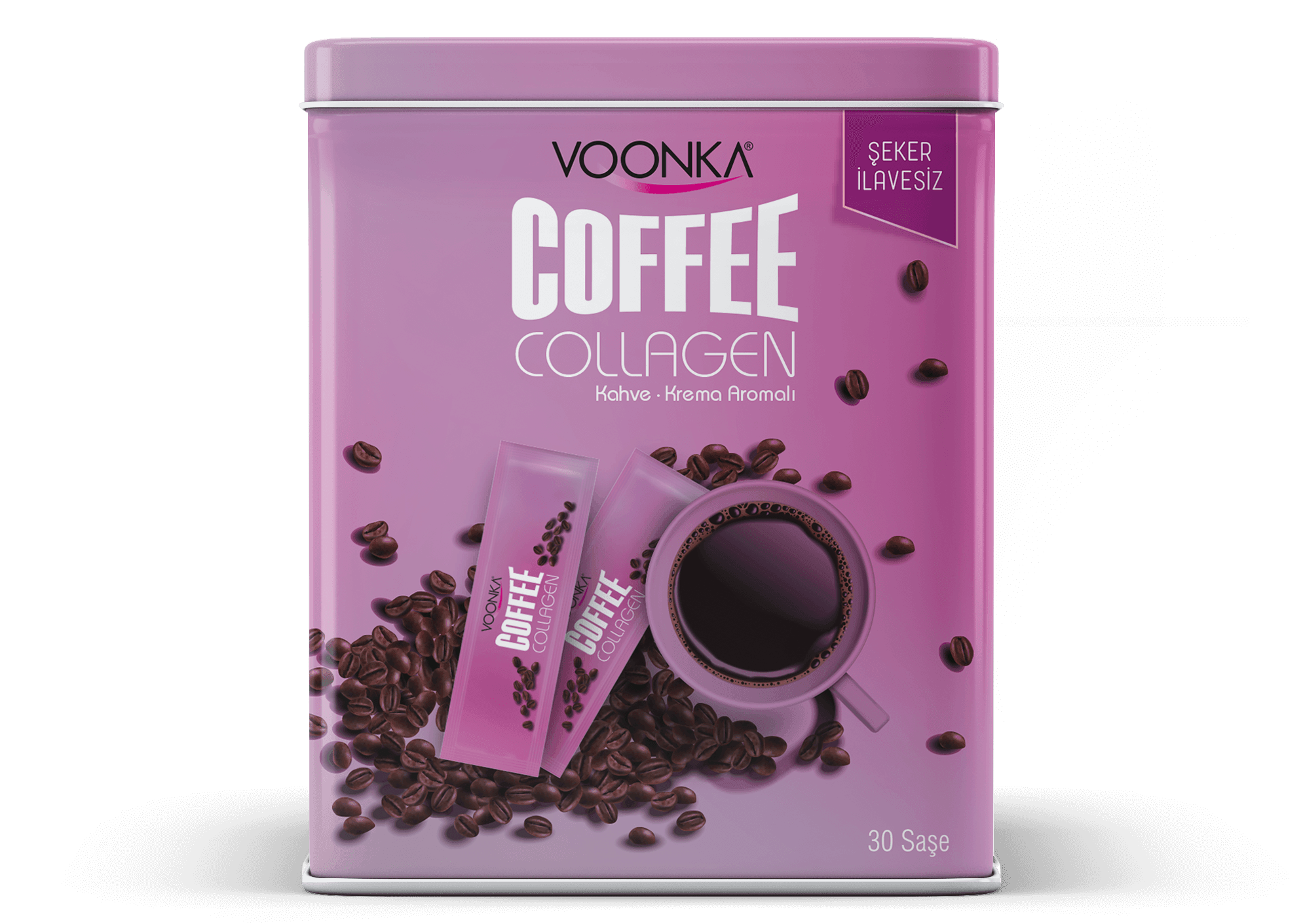 Voonka Coffee Collagen Cream 30 Sachet Collagen Supplement - Lujain Beauty
