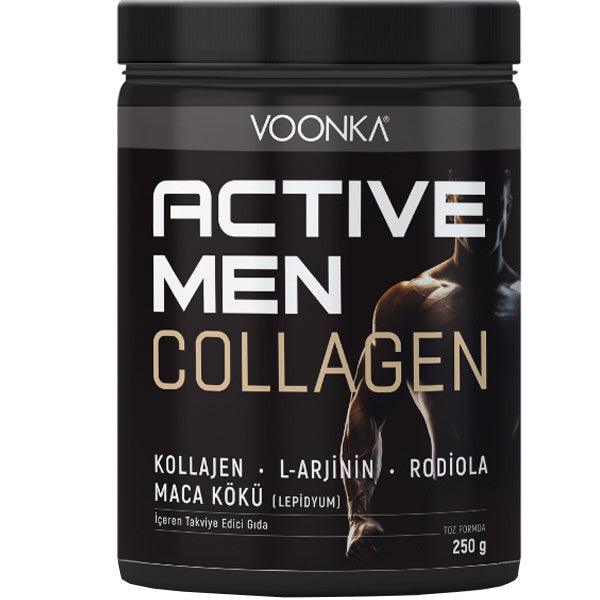 Voonka Collagen Active Men 250 gr Collagen Supplement - Lujain Beauty