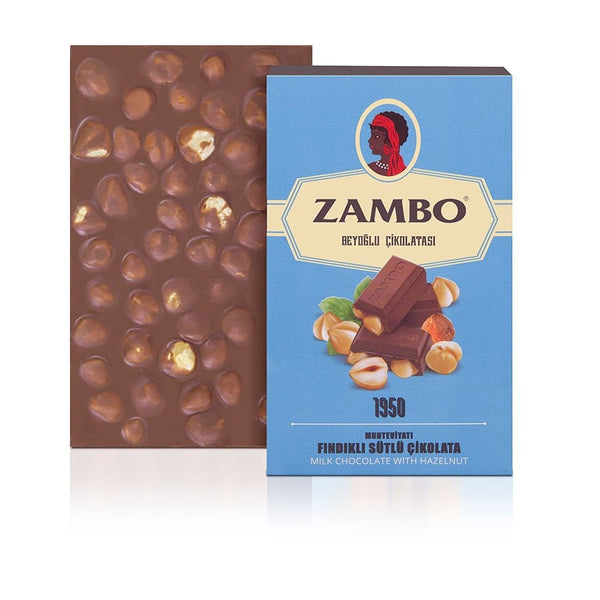 Zambo Hazelnut Milk Chocolate 150g